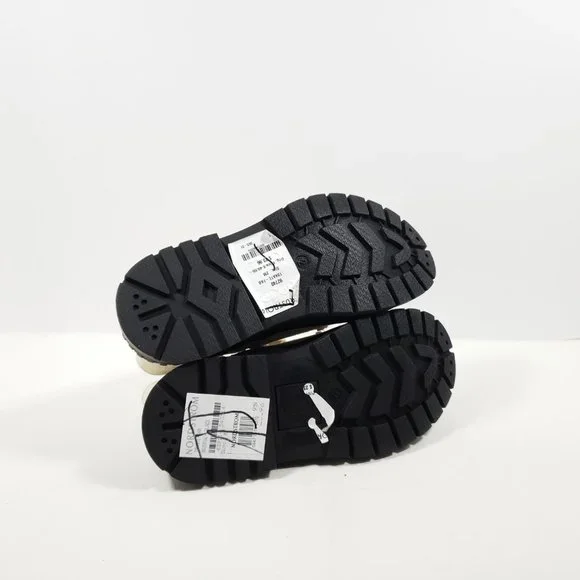 Treasure & Bond Kids' Kata Canvas Hiker High Top Sneaker - Beige - Picture 3 of 4